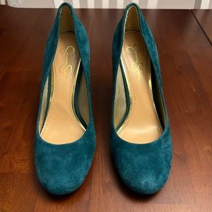 Jessica Simpson Suede Pumps, Size 9. Worn once.